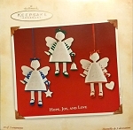 2002 Hope, Joy, and Love, Angels - Set of 3 photo 2