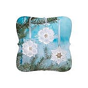 2010 Glowing Snowflake set of 3, Wonder and Light
