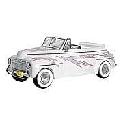 2022 Greased Lighting 1948 Ford Deluxe Convertible, The Car's the Star #2