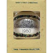 1980 Baby's First Christmas Af-Am
