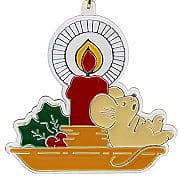 1981 Mouse on Candlestick, Christmas Trimmers