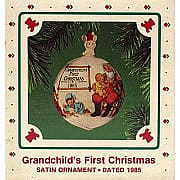 1985 Grandchild's First Christmas