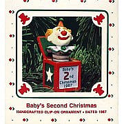1987 Baby's Second Christmas - NB