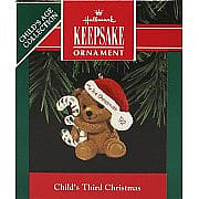 1992 Child's Third Christmas, Child's Age - NB