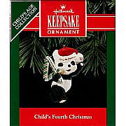 1992 Child's Fourth Christmas, Child's Age - NB