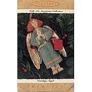 1996 Caroling Angel, Folk Art Americana