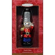 2000 Thimble Soldier, Blown Glass