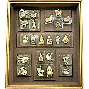 2003 Keepsake Ornament Gallery Collection, Club Ornament Set - RARE