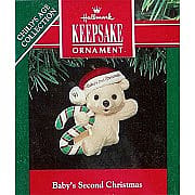 1991 Baby's Second Christmas, Artist Signed