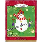 2001 Happy Snowman