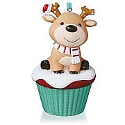 2015 Salty and Sweet Reindeer Keepsake Cupcake