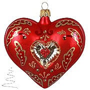 2020 Elegant Glass Heart