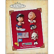 2004 Peanuts Games, Set of 4 Ornaments