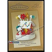2003 World Famous Christmas Decorator, PEANUTS, Club Ornament, Magic