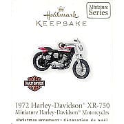 2010 1972 Harley-Davidson XR-750,  Harley-Davidson #12, Miniature