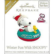 2011 Winter Fun With Snoopy, Register to Win Colorway, Miniature