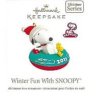 2011 Winter Fun With Snoopy #14, Miniature