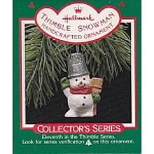1988 Thimble Snowman, Thimble #11