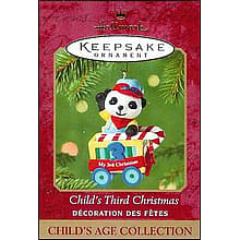 2001 Child's Third Christmas, Child's Age