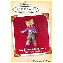2004 Child's Fifth Christmas - Girl, Child's Age 