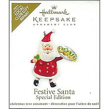 2011 Festive Santa #3, Colorway, Miniature - DB