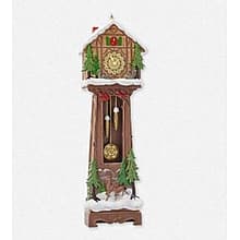 2014 Santa's Grandfather Clock, Club Ornament