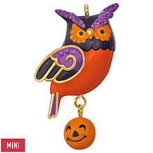 2017 Wee Little Owl, Halloween, Miniature