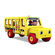 2018 School Bus, Fisher Price, Miniature