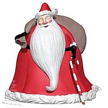 2021 Santa Claus, Disney, The Nightmare Before Christmas Collection