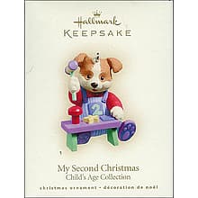 2007 My Second Christmas Boy, (undated) Child's Age