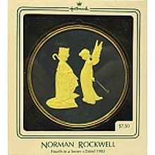 1983 Norman Rockwell #4, Dress Rehearsal
