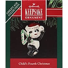 1991 Child's Fourth Christmas, Artist Signed