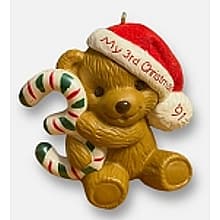 1991 Child's Third Christmas, Artist Signed