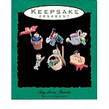 1993 Tiny Green Thumbs, Set of 6, Miniature 