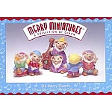 1997 Six Merry Dwarfs, Disney, Merry Miniatures 