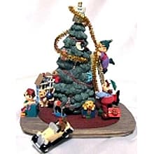 1997 Trimming Santa's Tree, Club Event Exclusive, Rare
