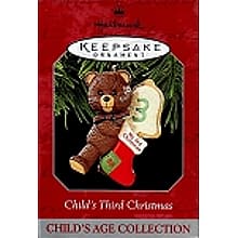 1998 Child's Third Christmas, Child's Age Collection