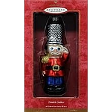2000 Thimble Soldier, Blown Glass