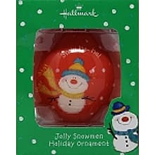 2006 Jolly Snowmen Holiday Ornament