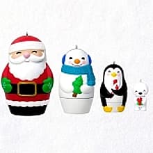 2018 Nesting Doll Surprise - Set of 4 with RARE Bear