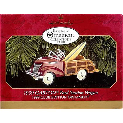 1999 1939 Garton Ford, Kiddie Car Classics, Club Ornament