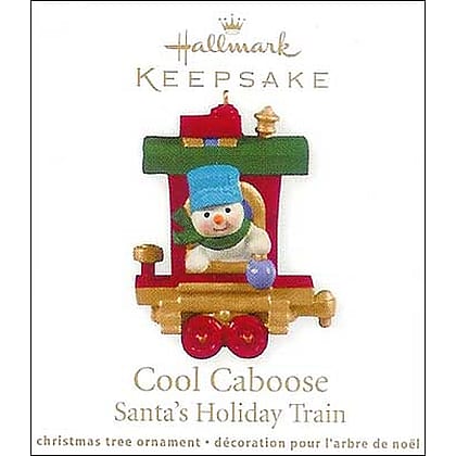 2011 Cool Caboose, Santa's Holiday Train, Miniature