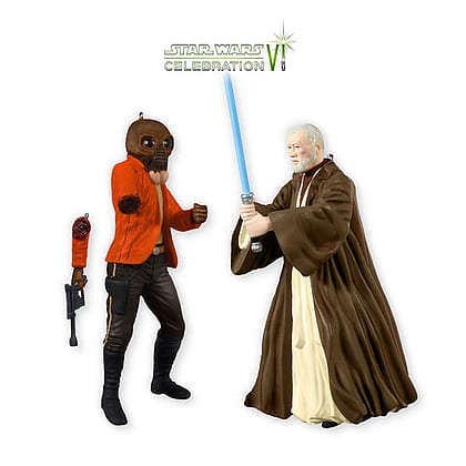 2012 Obi Wan Kenobi and Ponda Baba, Star Wars Celebration VI, Very Rare