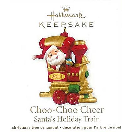 2011 Choo Choo Cheer, Santa's Holiday Train, Miniature
