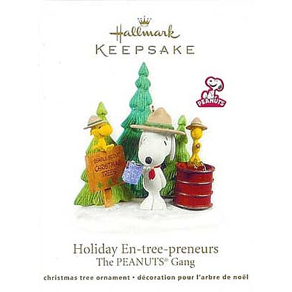 2011 Holiday En-tree-preneurs, Peanuts - RARE