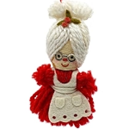 1973 Mrs. Santa, Yarn