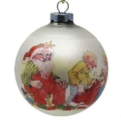 1973 Santa With Elves