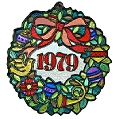 1979 Holiday Wreath, Tiffany Classics