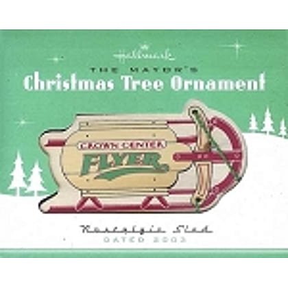 2003 Nostalgic Sled, Mayor's Christmas Tree