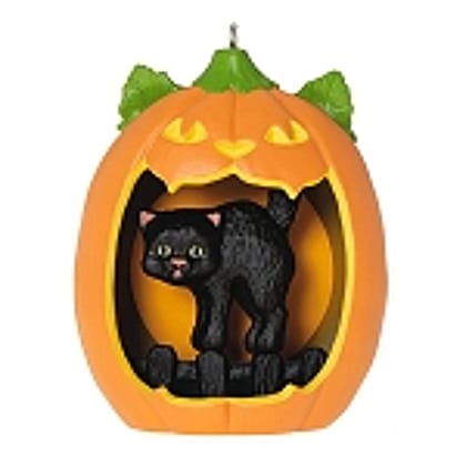 2023 Happy Halloween #11, Black Cat, Halloween, Rare